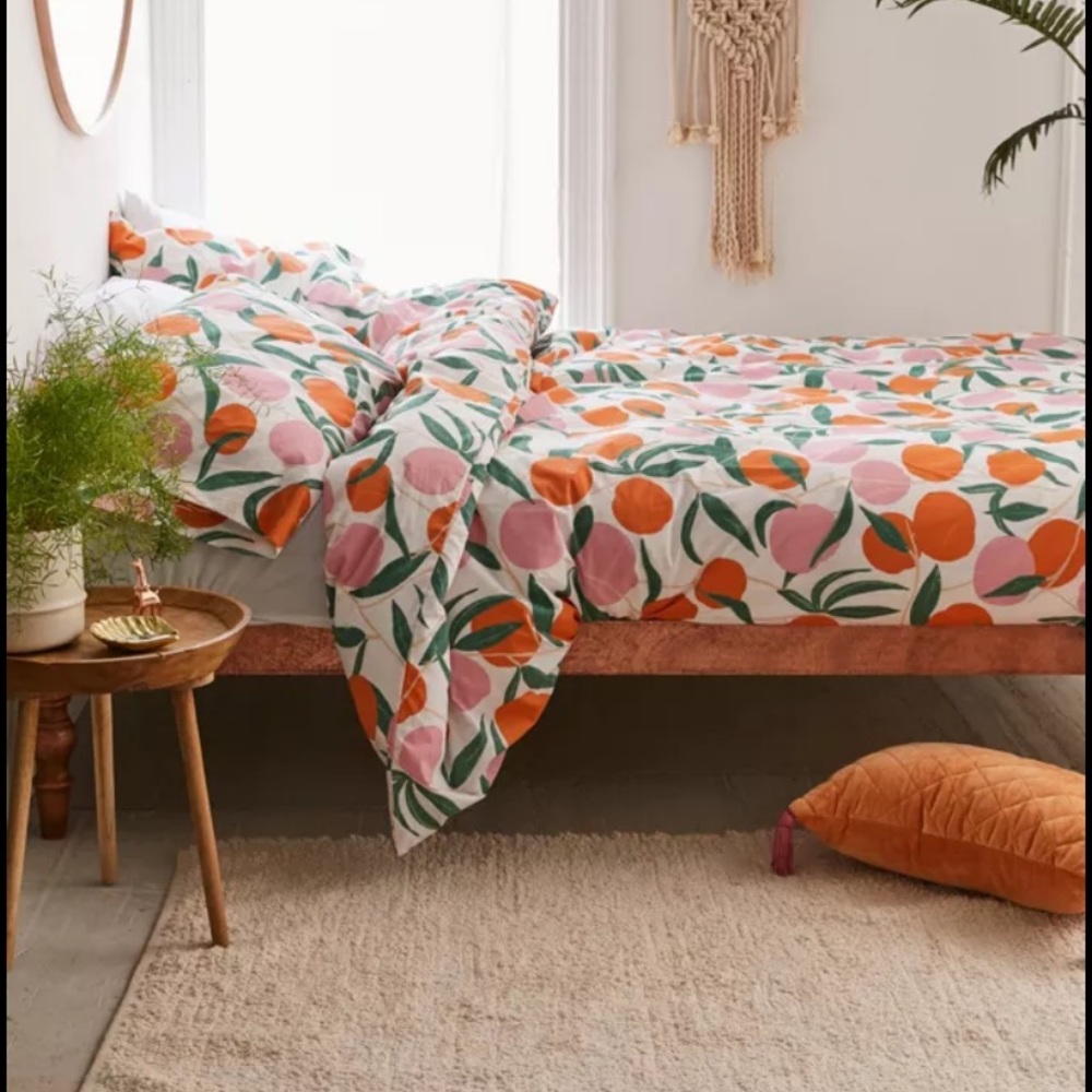 Peach pattern sheets